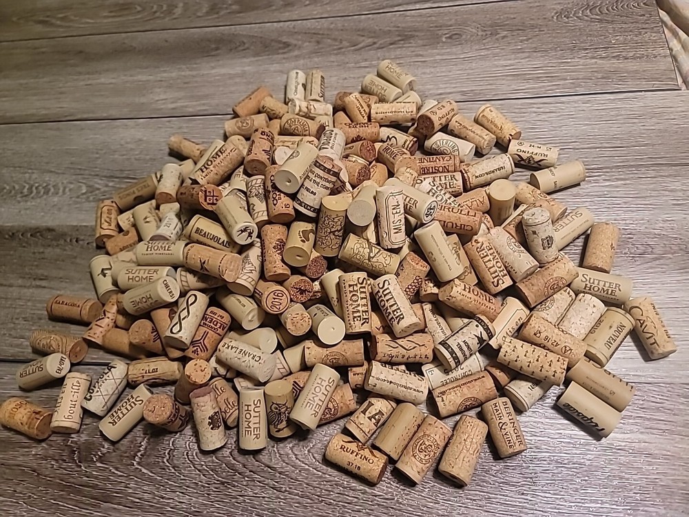 Wine Cork Lot Of 250 Plus