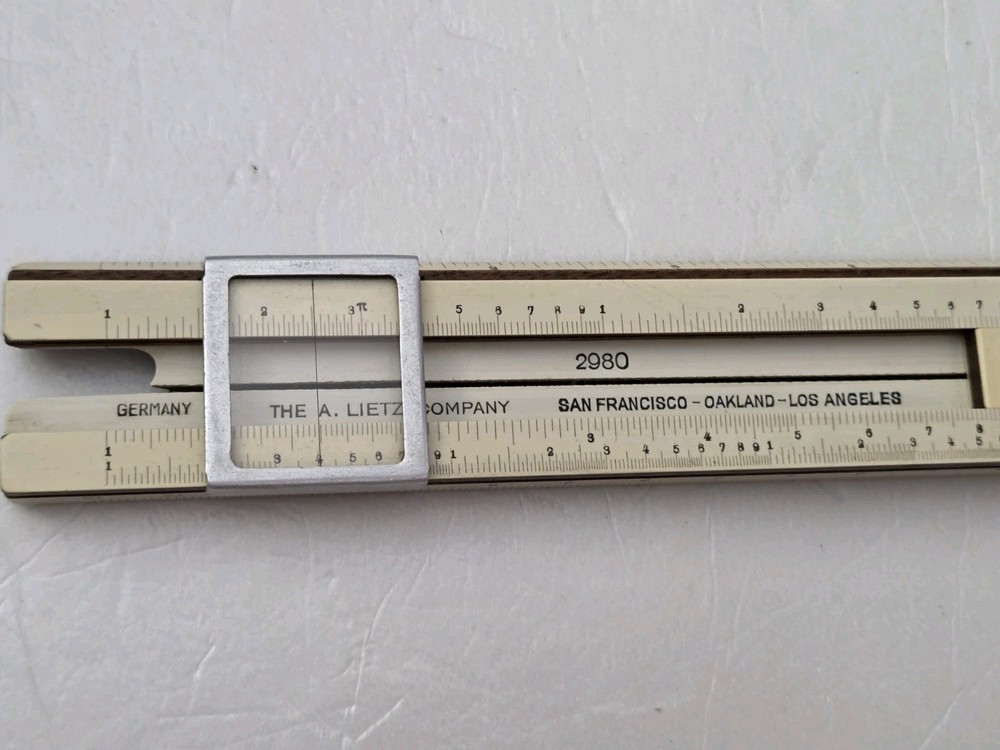 Leitz 2980 Slide Rule