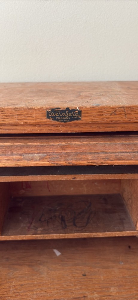 steinfeld childs roll top desk 1930's