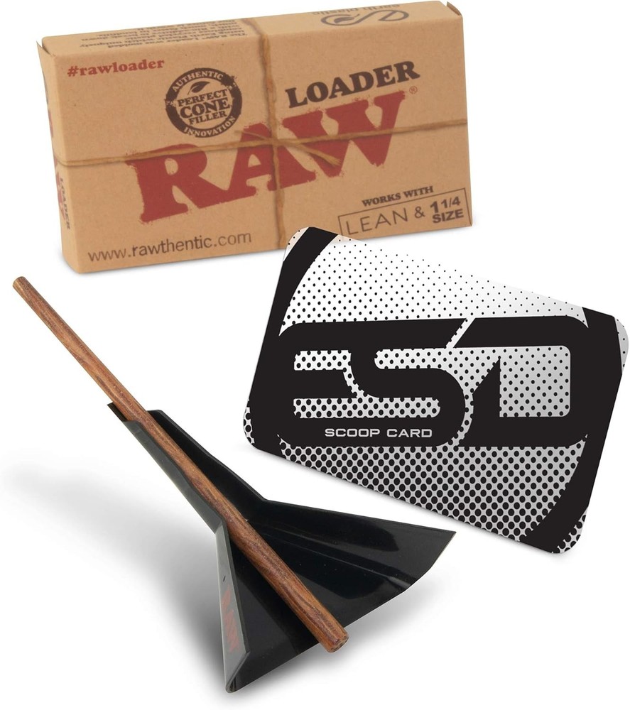 RAW Cone Loader for Lean and 1 1/4 Sized Prerolls | Quick Efficient Cone...