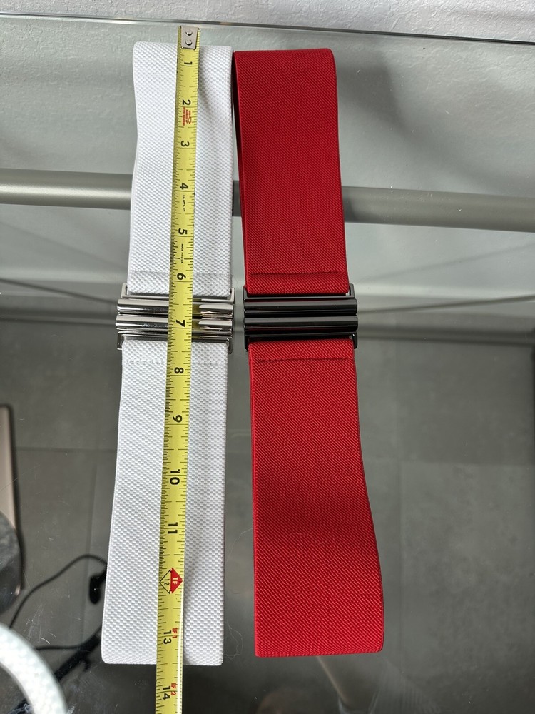 two elastic waistbands