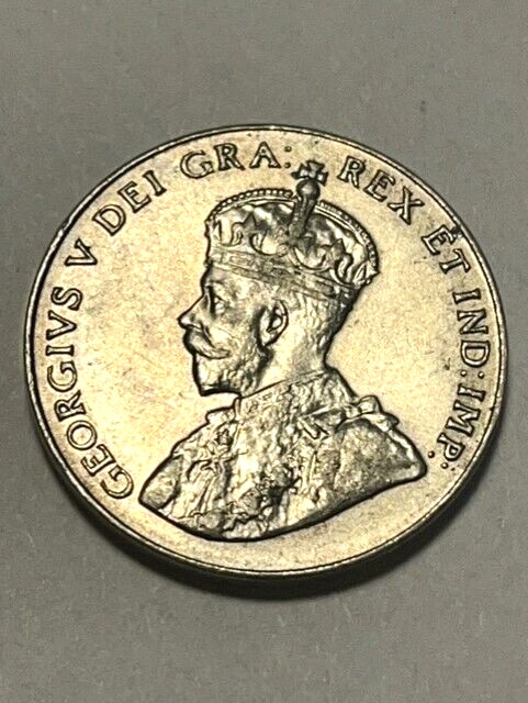 1929 Canada 5 Cents XF+ #19358