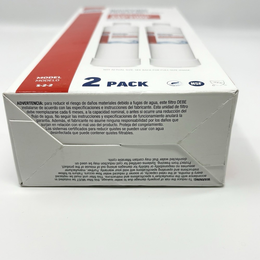 Project Source 3846784 S-2-2 Fridge Water Filter FOR Samsung HAF-CINS - 2 Pack