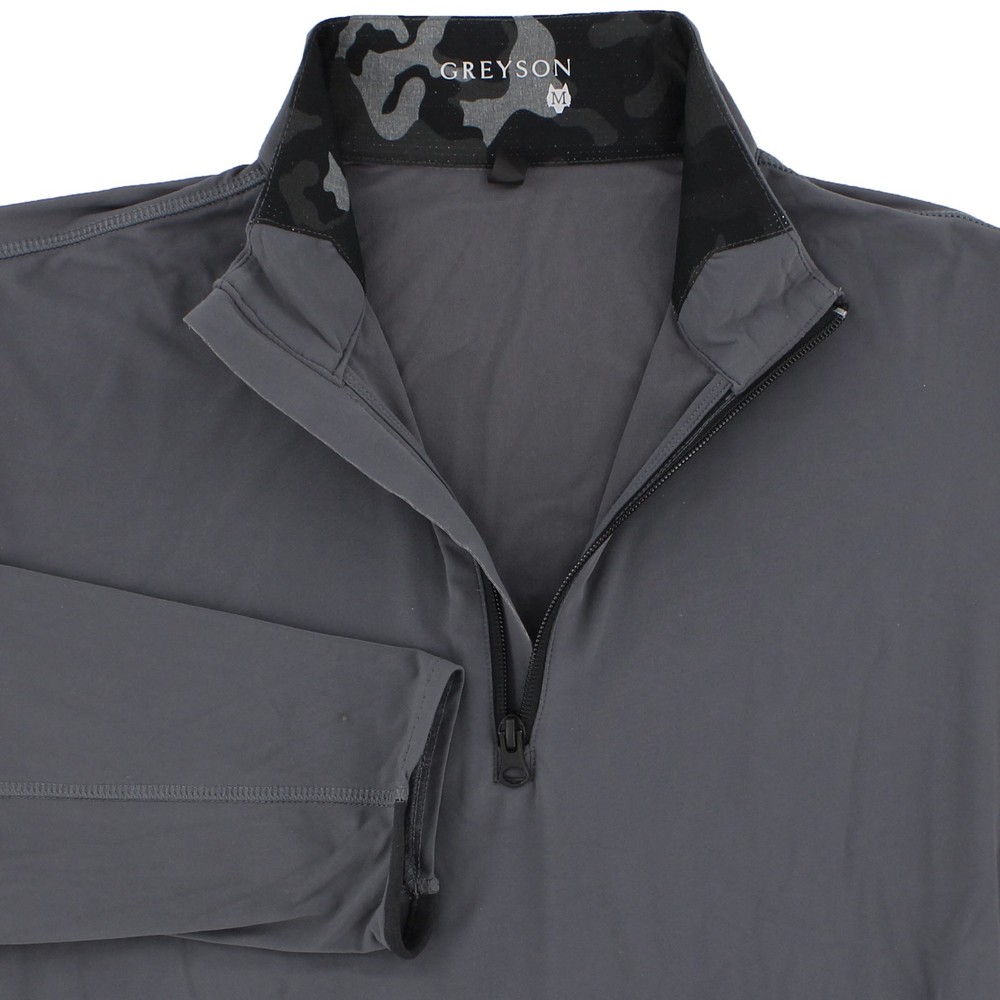 Greyson Men's Pullover, Tate Mockneck 1/4 Zip Up Quick Drying with Stretch