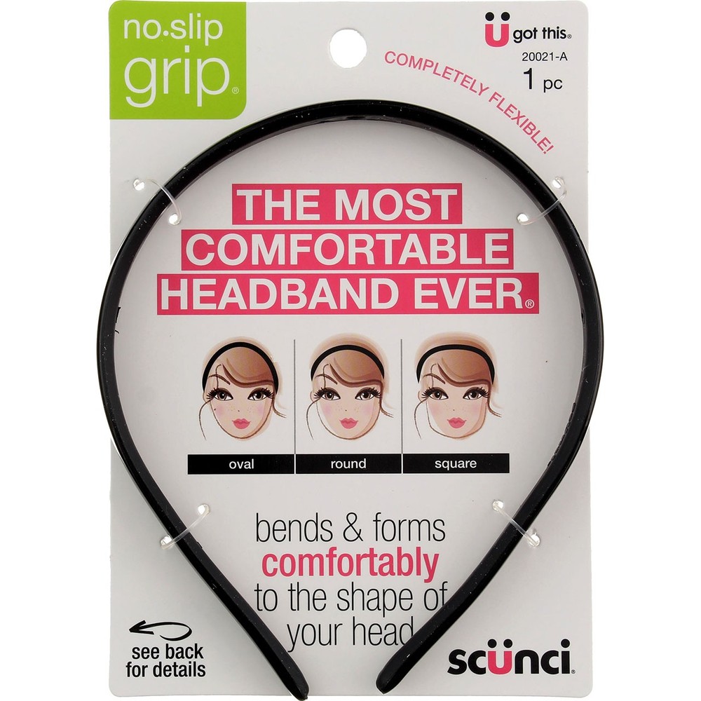 2 Pack Scunci No Slip Grip Headband