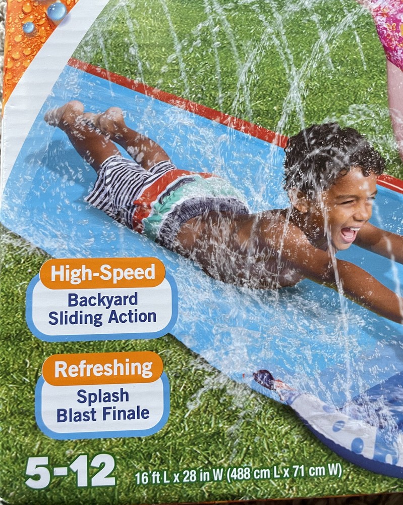 water slide