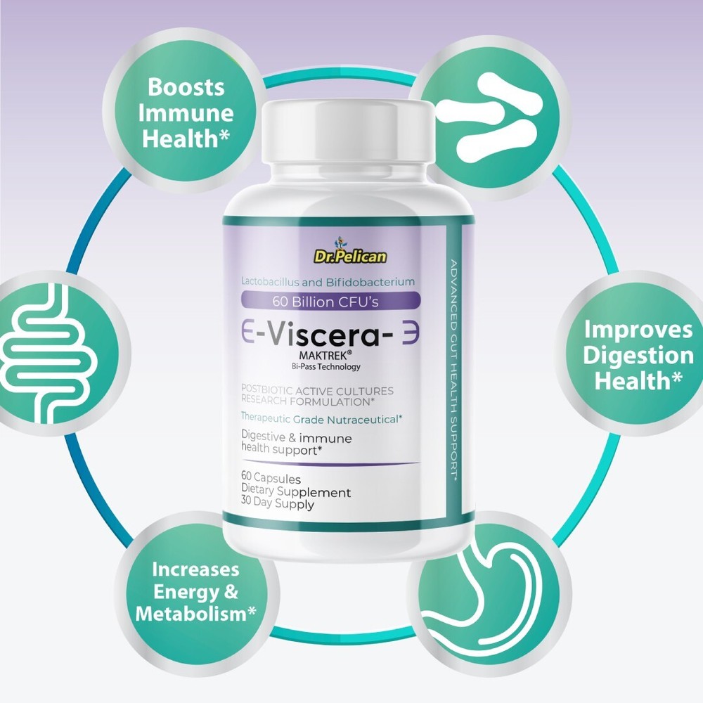 Viscera- Digestive Support- 60 Capsules