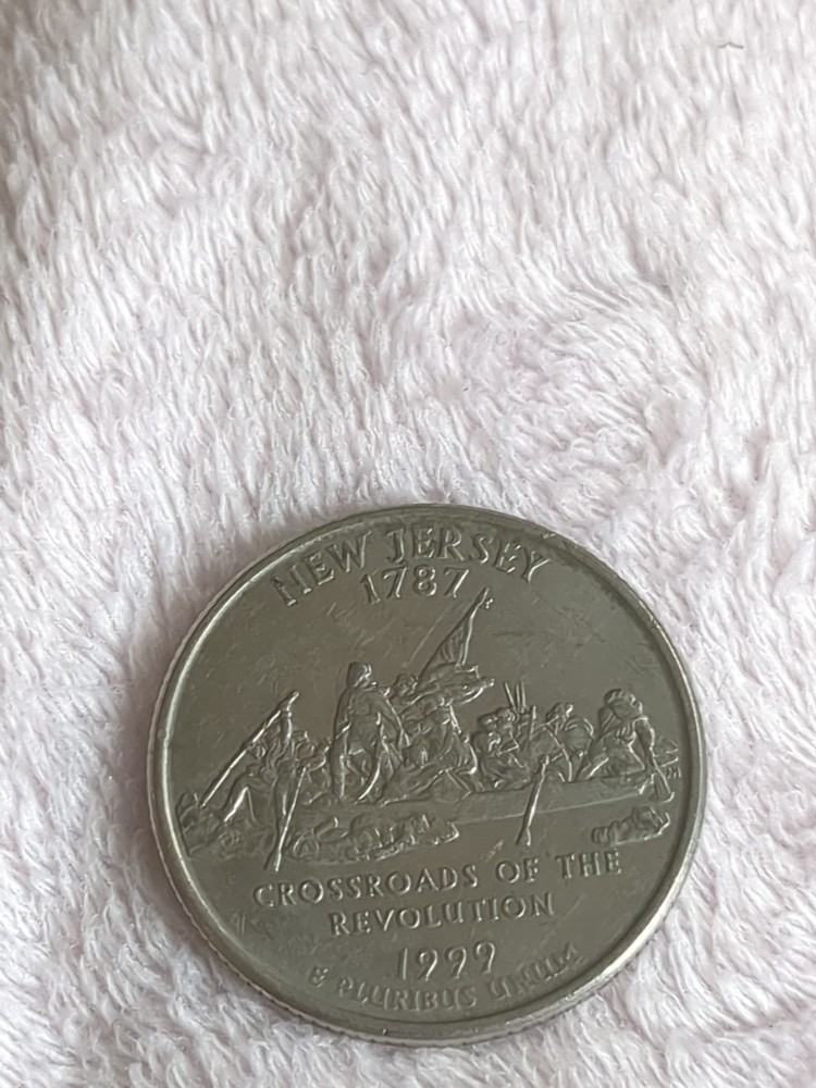 1999 D New Jersey State Quarter # 105