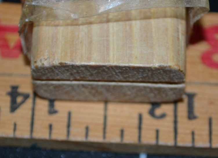 DEPENDABLE - O. P. LINK HANDLE CO - 14" A. E. NAIL HAMMER HANDLE - HICKORY - NOS