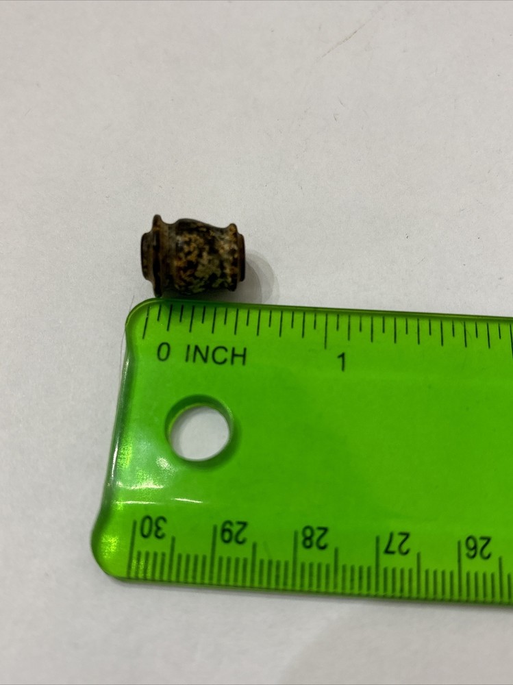 One (1) Each China Ancient Jade Transition Bead