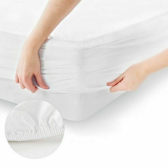 THRESHOLD WATERPROOF MATTRESS PAD, WHITE, TWIN *NEW