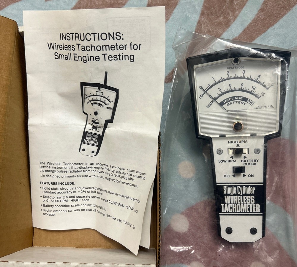 Stens Wireless Tachometer Model 751-180