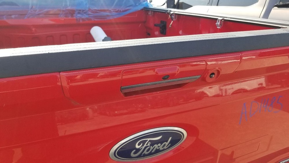 21 FORD F150 XLT TAILGATE ASSEMBLY RED WITHOUT STEP OPTION