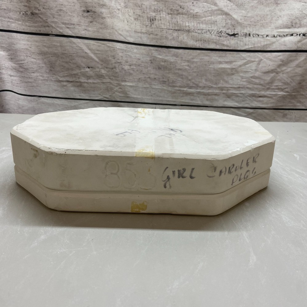 Ceramic Slip Casting Mold Girl Caroler #855