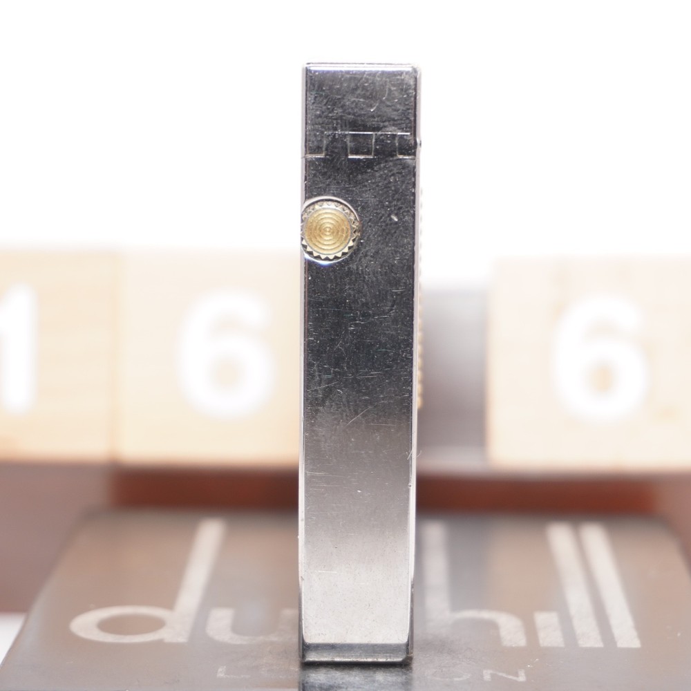Dunhill Lighter Palladium Plate _Ultrasonically Cleaned_Working