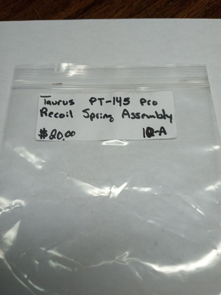 Taurus PT-145 Pro, Recoil Spring Assembly
