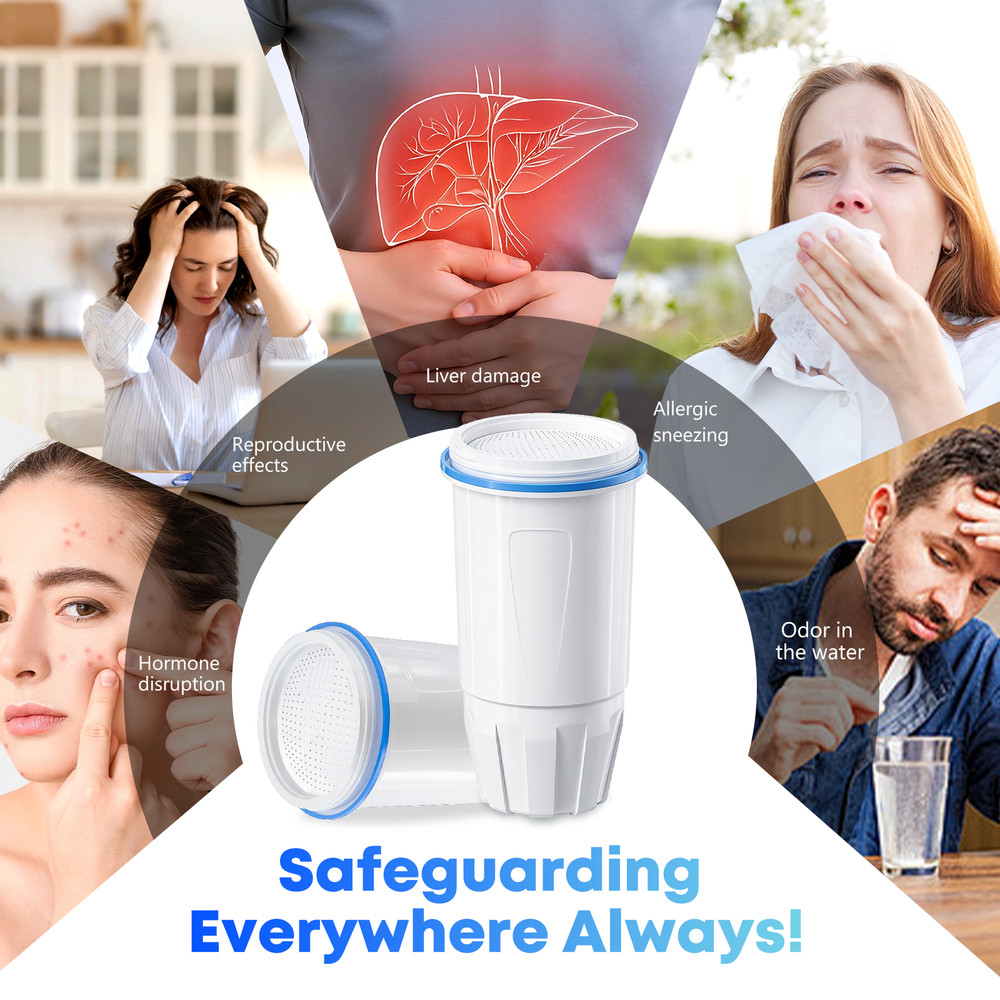 6x DNRISI Water Filter Replacement for Zero Water ZR-017, ZR-001 ZR-004 ZP-006