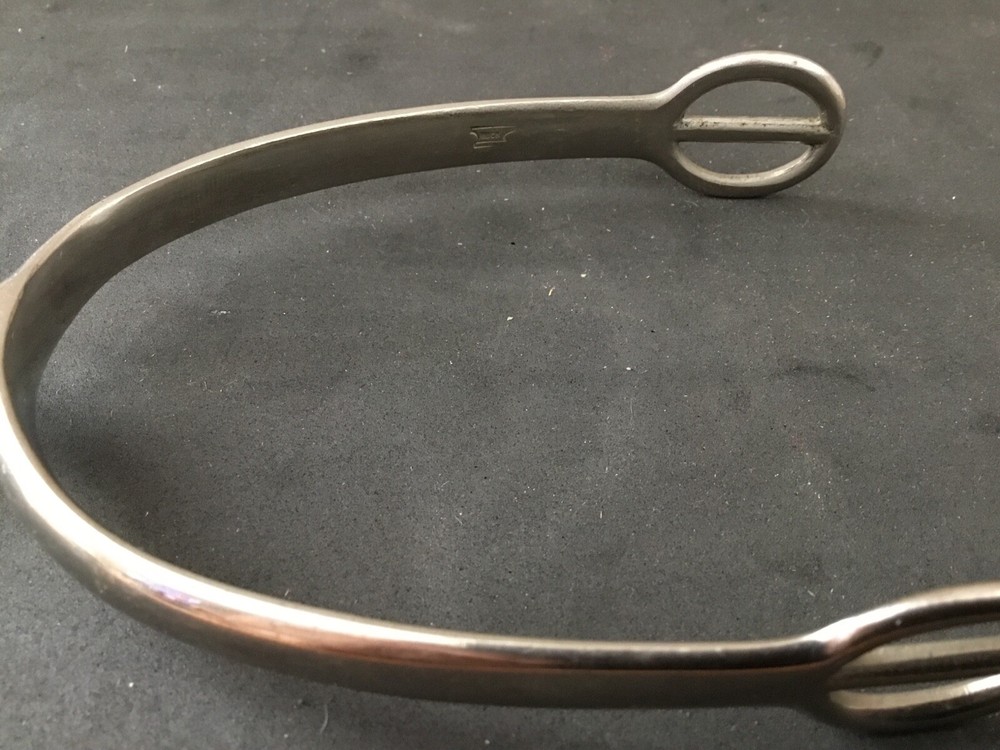 VINTAGE ARGENTAN HUCK SPUR