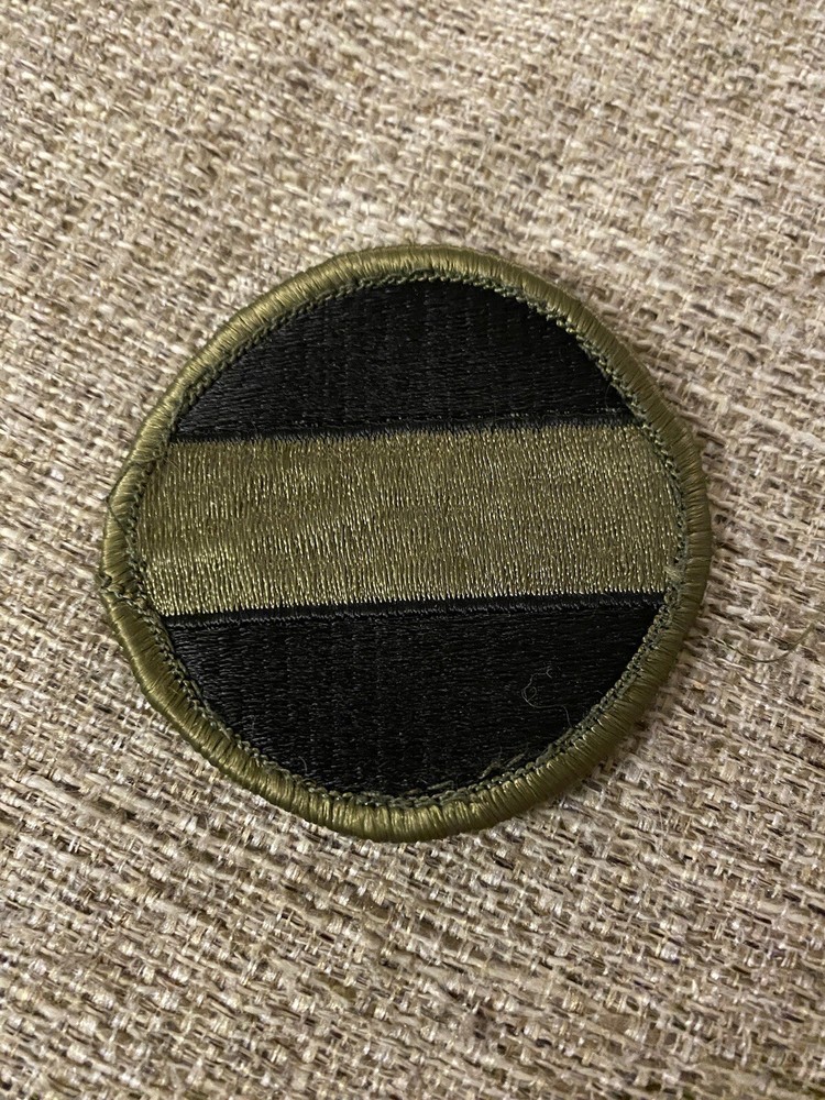 US Army Forces Command Round Subdued Patch FORSCOM INV4328