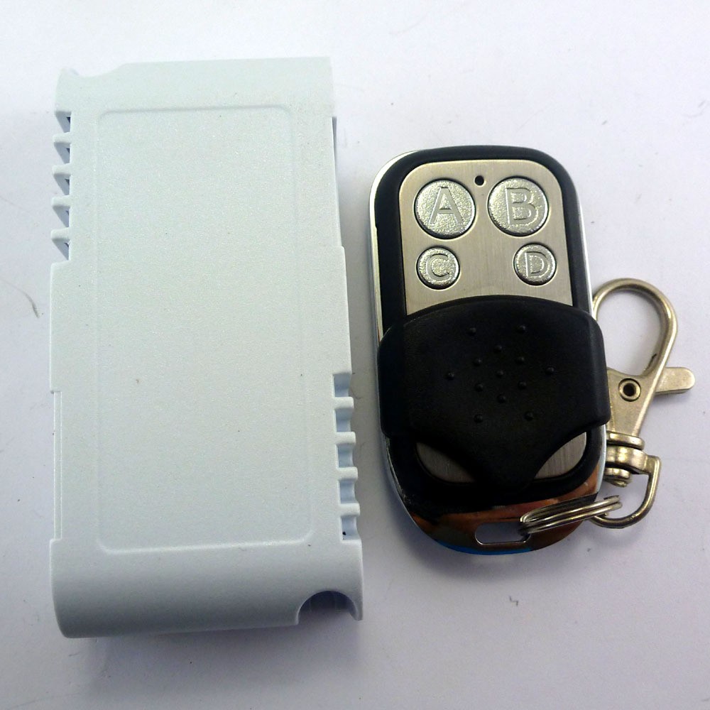 433M 4 Way Wireless Microcontroller RF Relay Remote Control Switch for Wireless