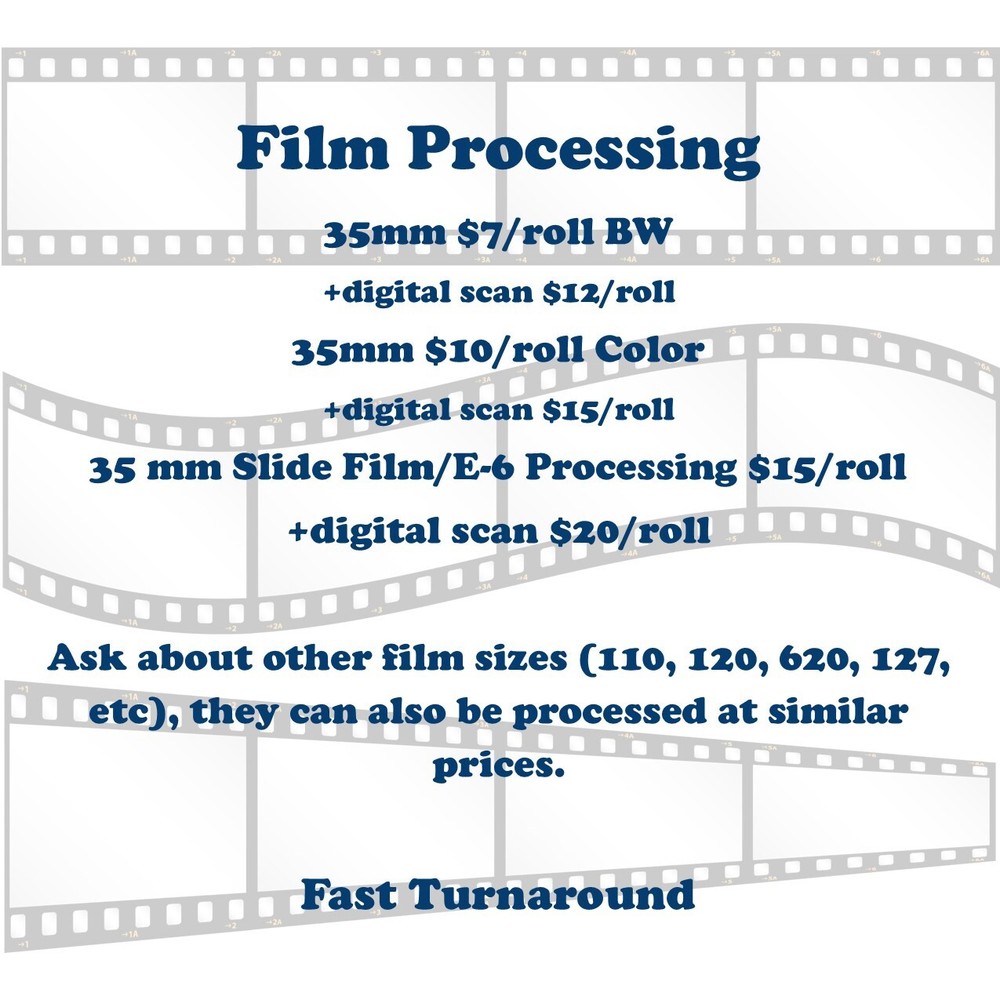 Black And White Film Developing