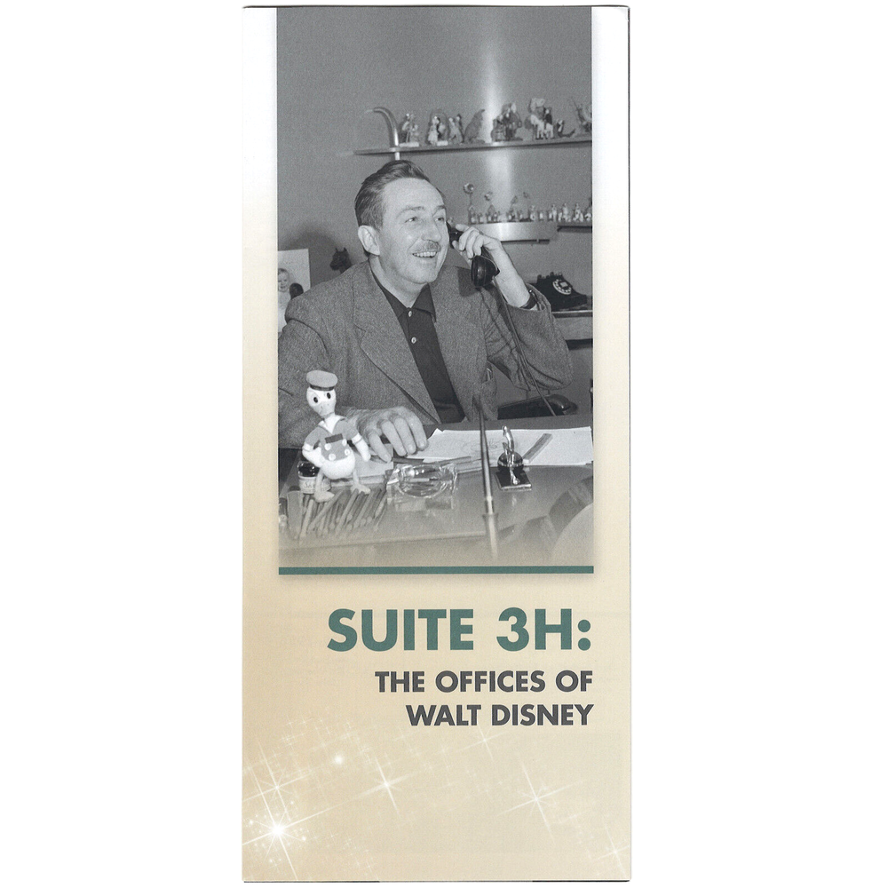 Disney Studios Brochure about Walts Offices from the Archives