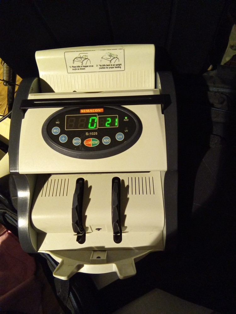 Semacon S-1025 Mini Series Compact Bill Counter