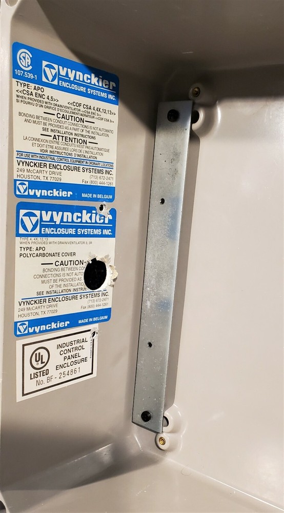 SURE-LITES / COOPER UMX31 TYPE X3 WATERTIGHT LIGHTED EMERGENCY EXIT SIGN