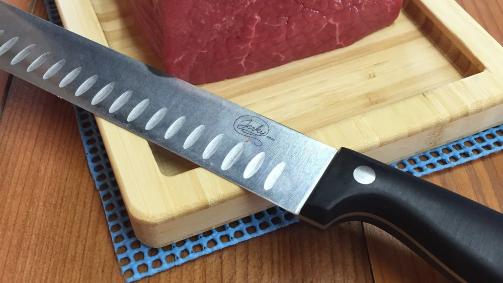Professional Jerky Meat Slicing Knife