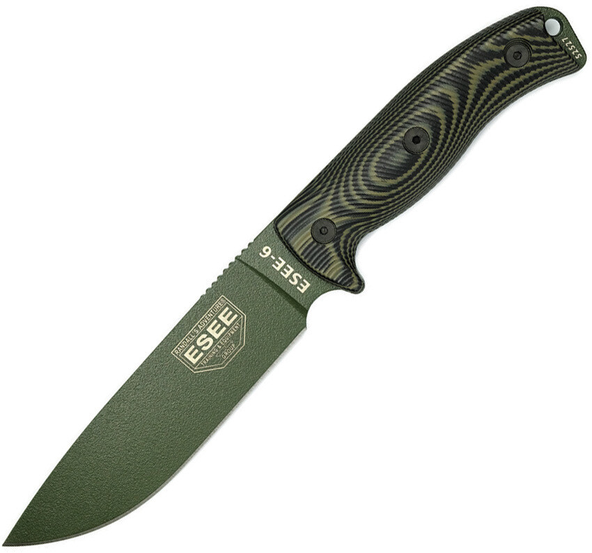 New ESEE Model 6 Fixed Blade OD 6POD-003