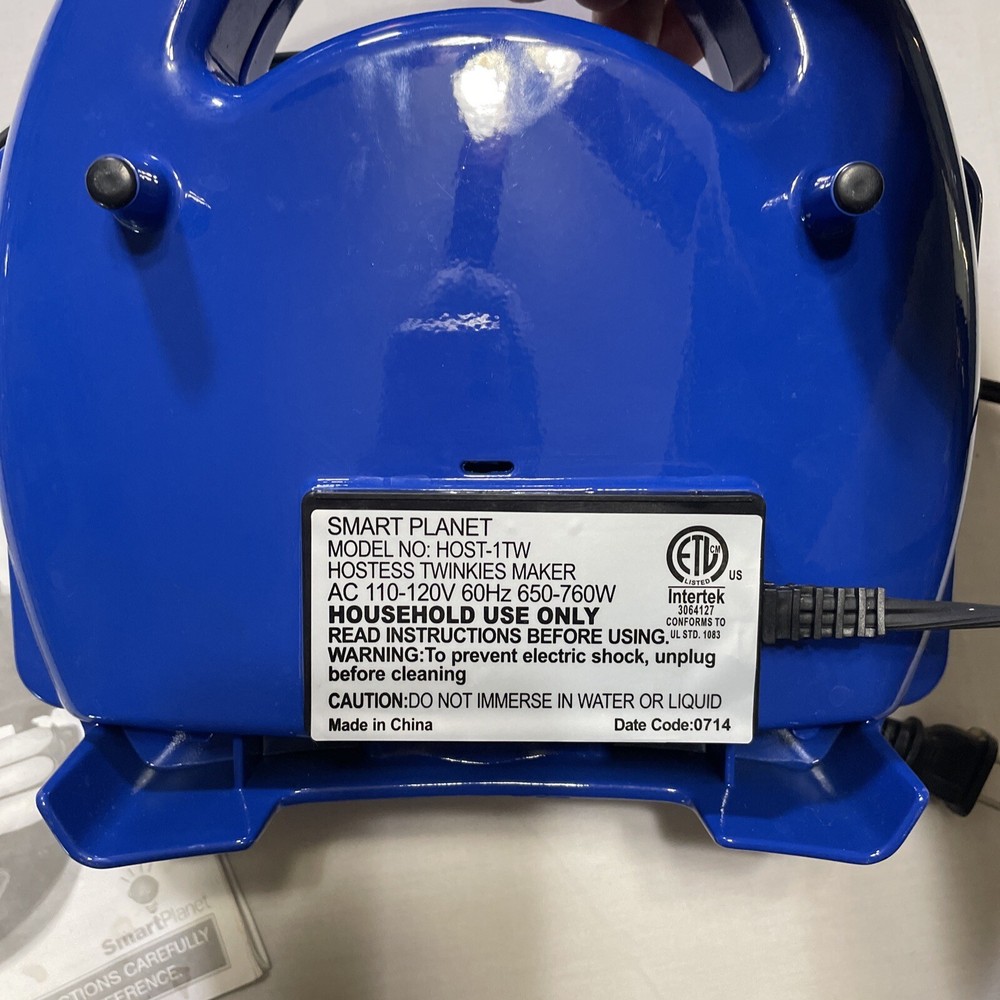 Hostess Twinkies Maker And Instructions Booklet.