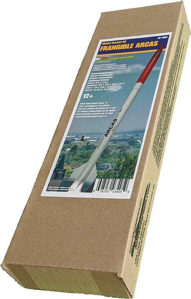 Rocketarium Flying Model Rocket Kit Frangible Arcas RK-1005
