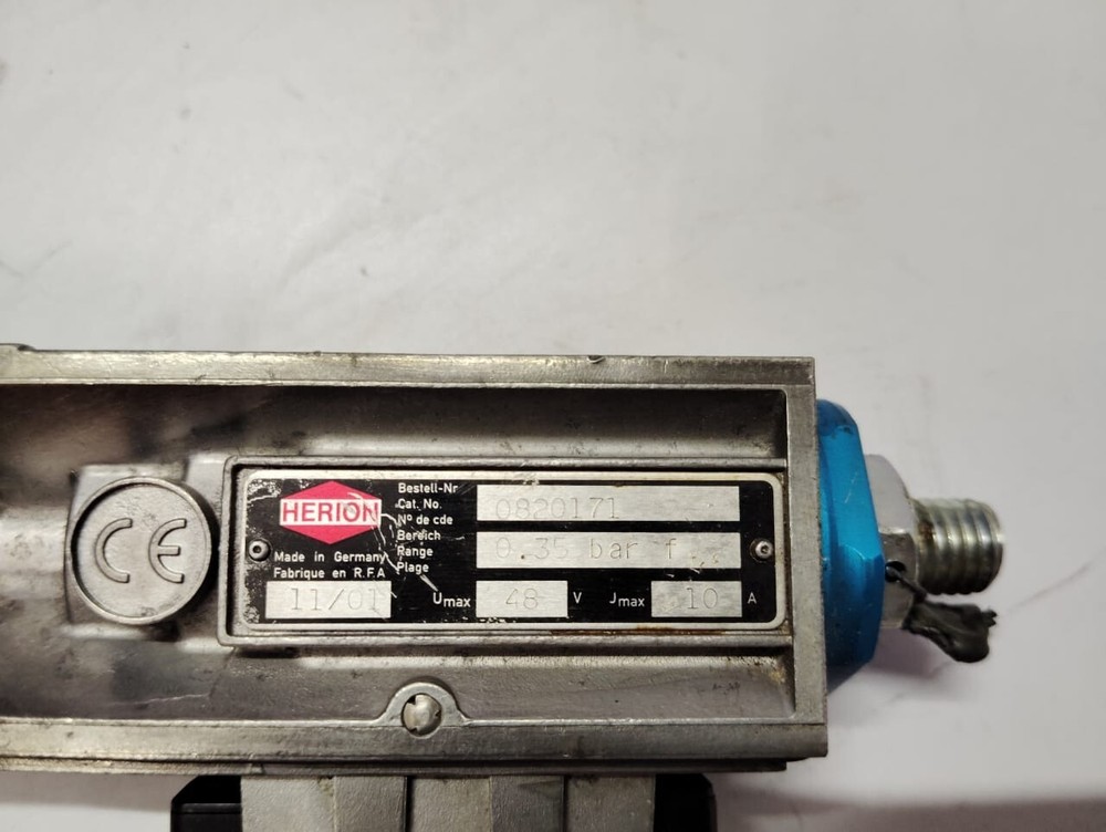 Herion 0820171 Pressure Switch