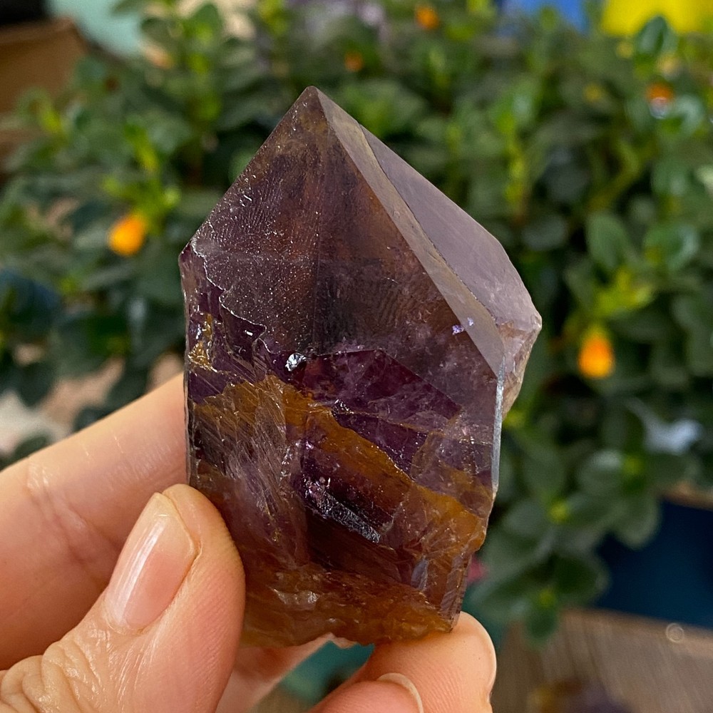 100g Natural Amethyst geode quartz clustercrystal specimen Healing