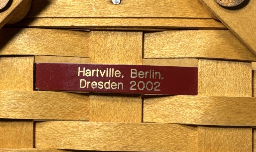 Longaberger Basket Dresden 2002.