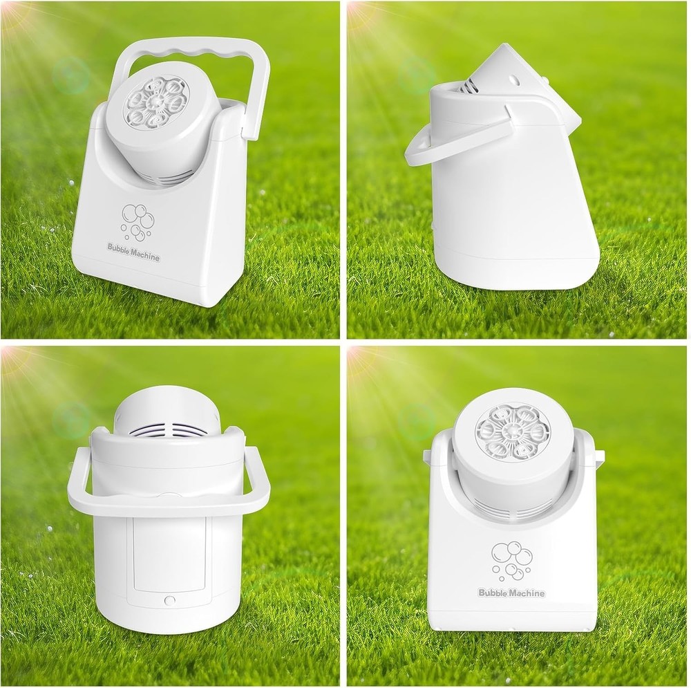 Bubble Machine for Kids Toddlers,Automatic Bubble Blower,Portable Adjustable