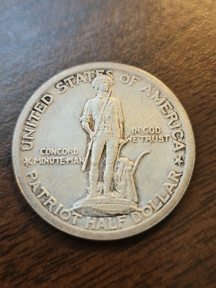 1925 LEXINGTON CONCORD Commemorative Silver Half Dollar