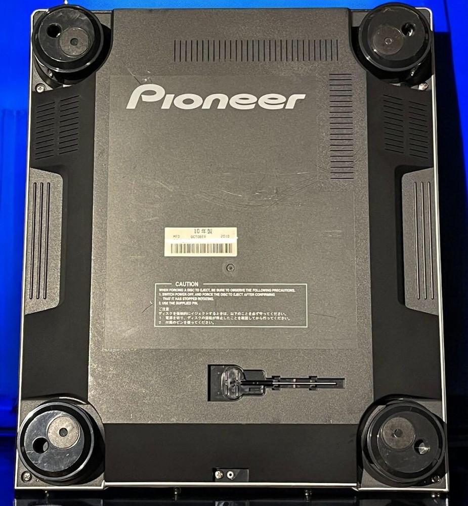 Pioneer CDJ-850 DJ CD Player Digital Media Deck Silver Tested Working