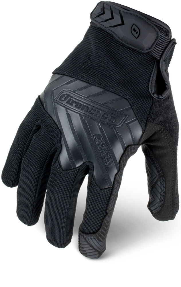 IronClad IEXT-GBLK Command Tactical Grip (Touchscreen) Black Gloves- Select Size