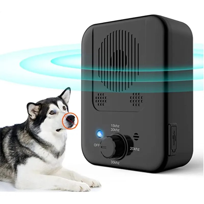 Ultrasonic Dog Bark Control Device - Automatic Noise Prevention & Training