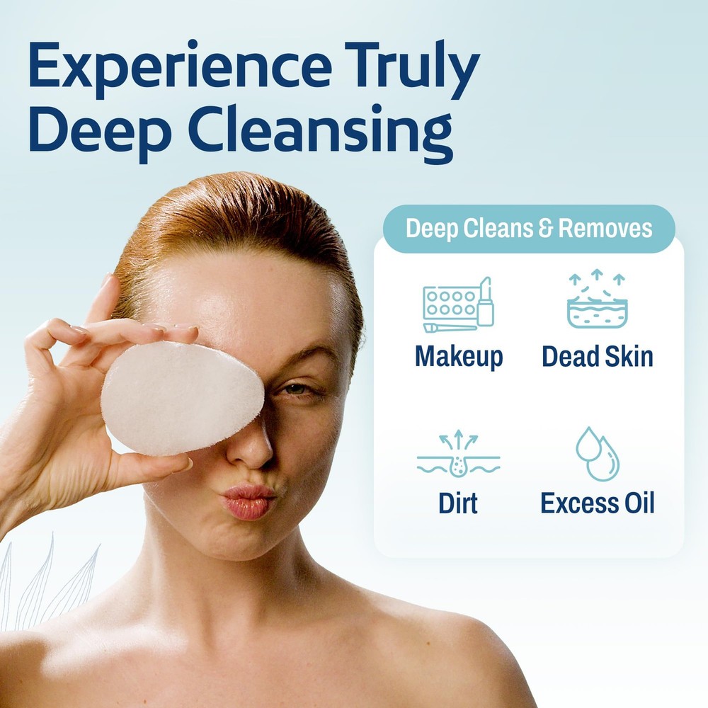 [10 Pack] Regular Exfoliating Sponge for - Daily Cleansing Scrubber - Buf Dir...