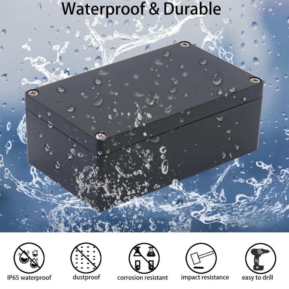Waterproof Junction Box Plastic Electronic Project Box Enclosure Case