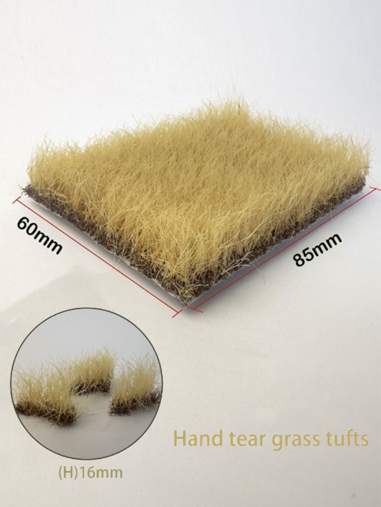 16MM Handmade DIY model grass Static Bundle artificial Mini Plant for Diorama