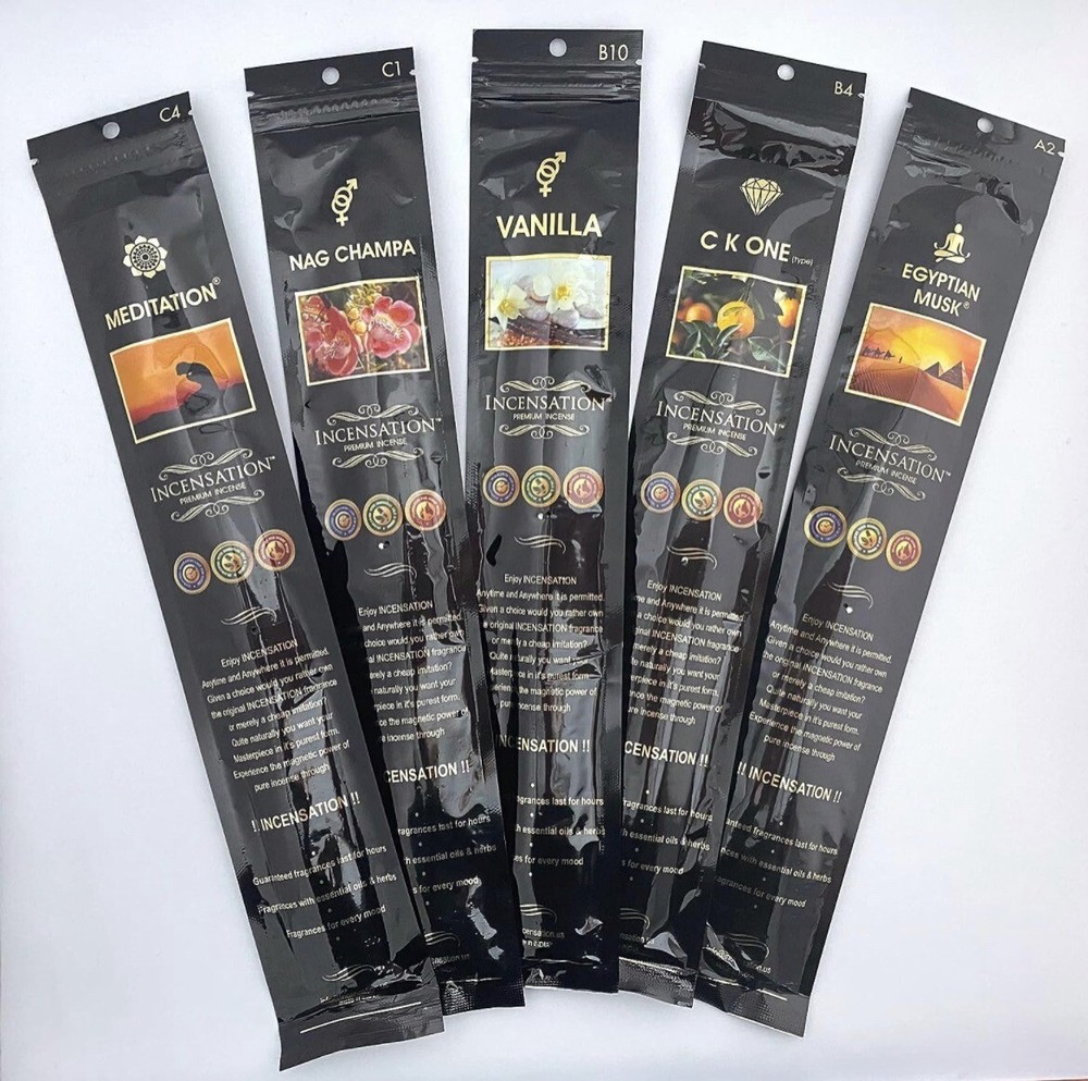 Incense Sticks Mohan Incensations Case 6 Boxes Bulk Aromatherapy New