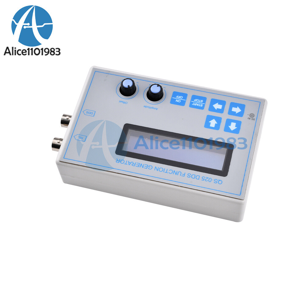 DDS Function Signal Generator Module Sine + Triangle + Square Wave + USB Cable