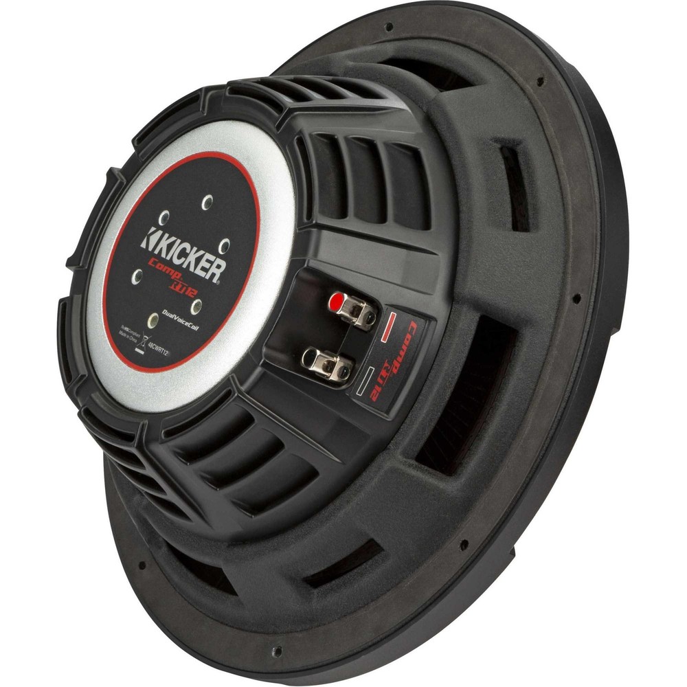 Kicker 48CWRT124 CompRT 12" Subwoofer, DVC, 4-ohm - Used, Open Box