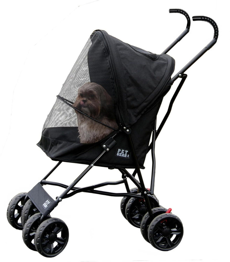 Pet Gear Travel Lite plus Stroller, Compact, Easy Fold, No Assembly Required, La