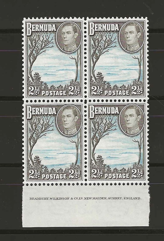 BERMUDA 1938/52 SG 113b MNH