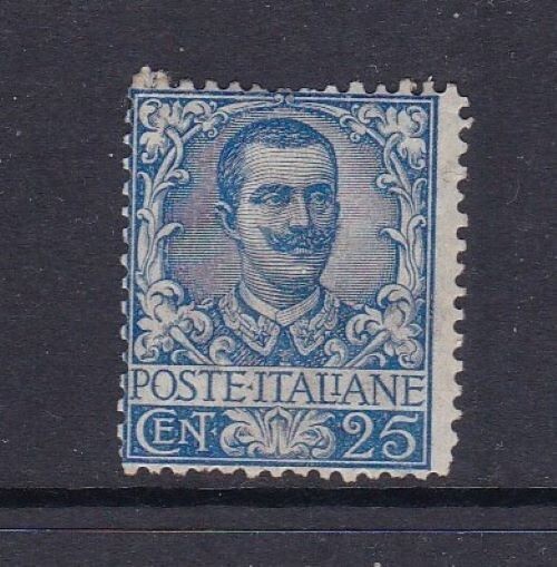 Italy - SG 67 - m/m - 1901 - 25c - blue
