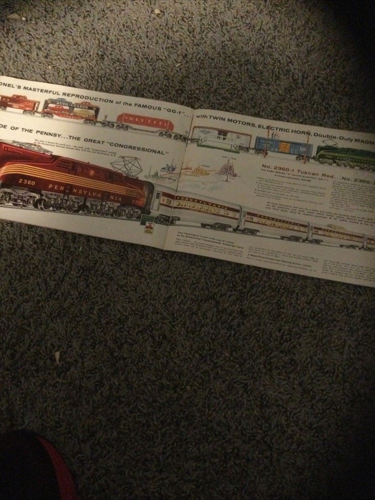 Lionel 1956 Consumer Catalog